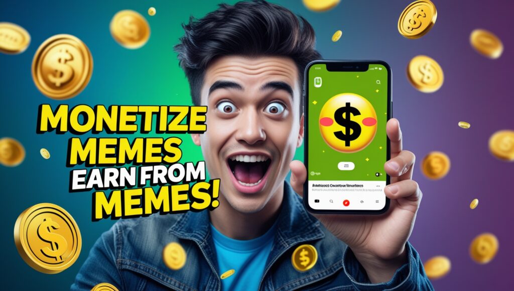 How to Monetize Trending Memes Using Only a Smartphone