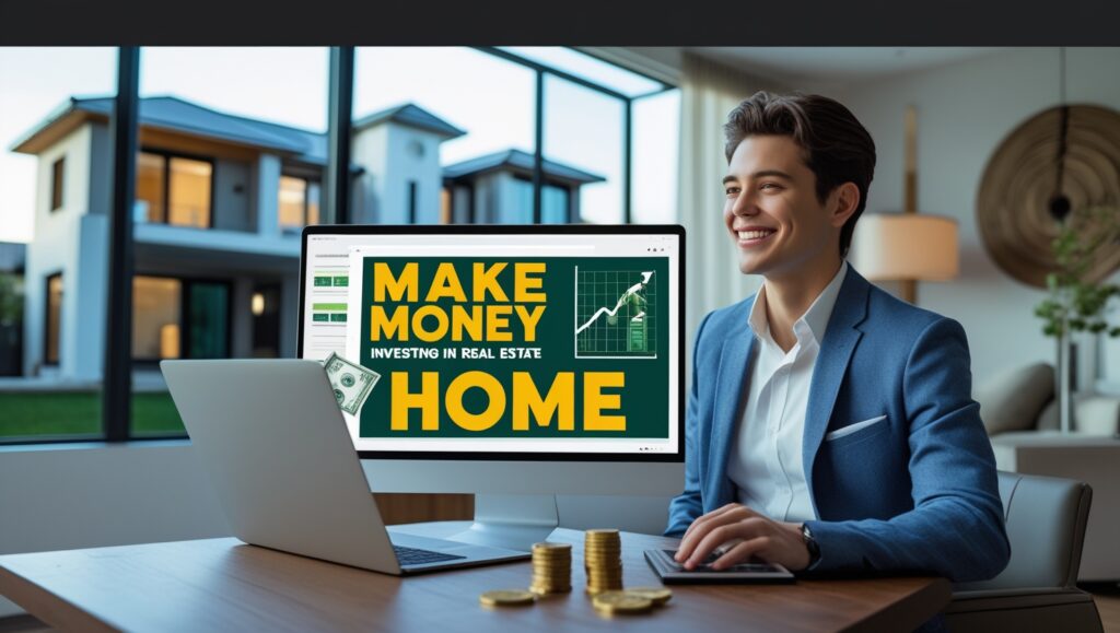 How to Make Money from Home by Investing in Real Estate Online